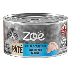 Zoë Pâté pour chats-POISSON SAUVAGE