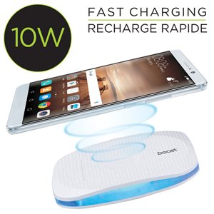 BOOST Wireless fast charging pad 10W