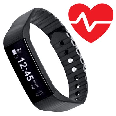 Fitness Tracker with HEART RATE MONITOR